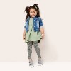 Toddler Girls' Solid Short Sleeve Knit Dress - Cat & Jack™ - image 3 of 3