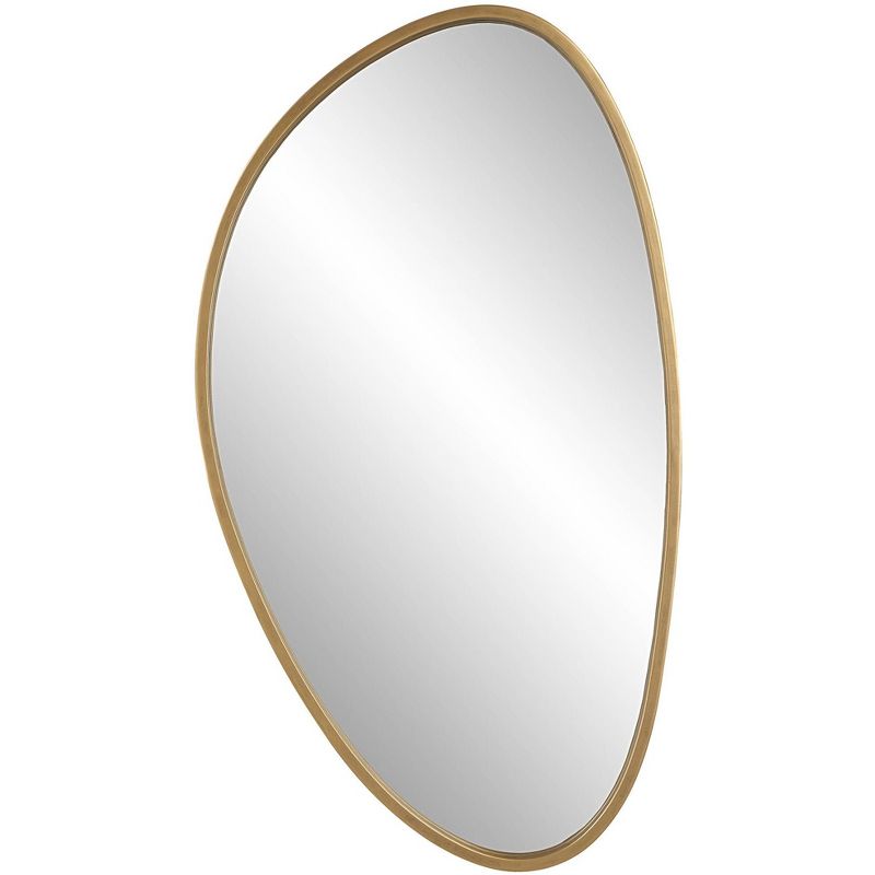 Uttermost Boomerang Aged Gold 20 1/4" x 36" Wall Mirror, 1 of 2