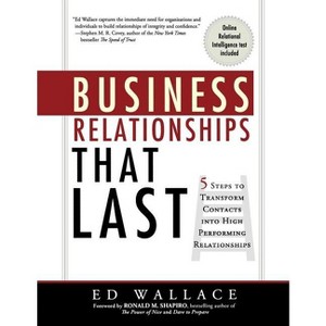 Business Relationships That Last - Large Print by  Ed Wallace (Paperback) - 1 of 1