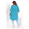 Avenue Women's Plus Size Hayat Top - 4 of 4
