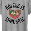 Women's - Instant Message - Hopeless Ramentic Short Sleeve Graphic T-Shirt - 2 of 4