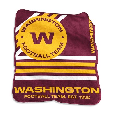 NFL Washington Football Team Raschel Throw Blanket