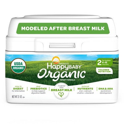 HappyBaby Stage 2 Organic Powder Infant Formula - 21oz_4