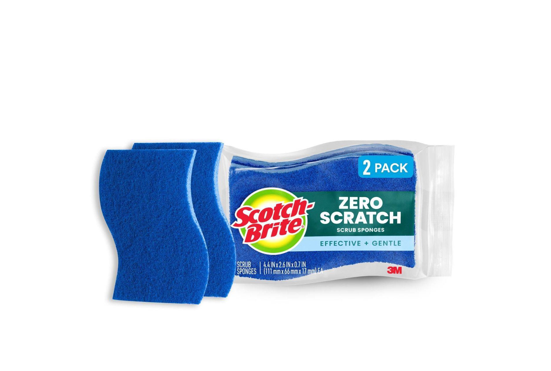 Scotch-Brite Zero-Scratch Scrub Sponges