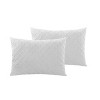 King Nina Ii Embossed Comforter Set White - Vcny Home : Target