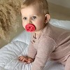 La'dore Baby Silicone Pacifiers, Pacifier Clip, Pacifier Case & Bear Teether Gift Set – Newborn Baby Essentials for Babies & Toddlers, BPA-Free - 3 of 4
