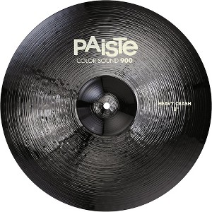 Paiste Color Sound 900 Heavy Crash Cymbal, Black - 1 of 1