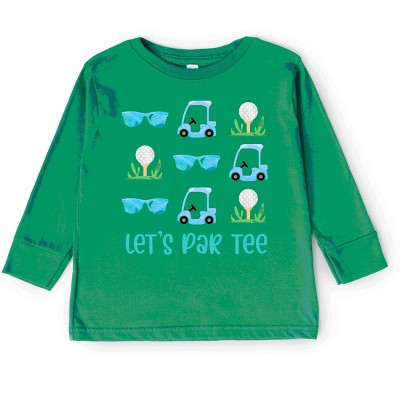 The Juniper Shop Let's Par Tee Sunglasses Toddler Long Sleeve Tee