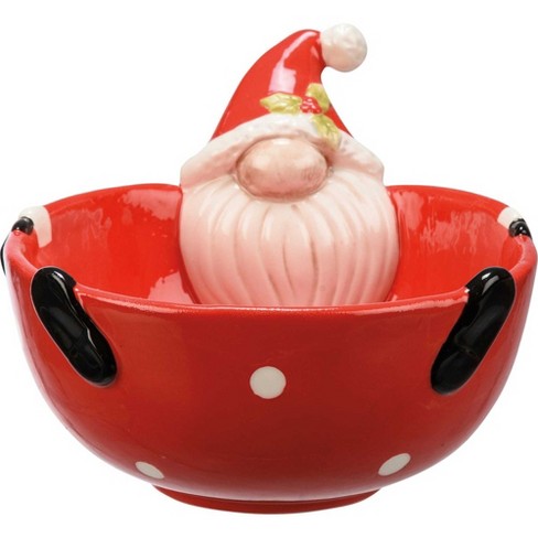 Christmas serving outlet bowls