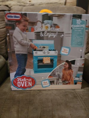 Little Tikes Retro '50s Inspired Oven Realistic Pretend Play Kitchen  Appliance : Target