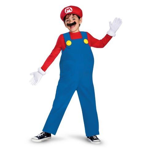 Nintendo Boys' Mario Deluxe Costume Medium (7-8) : Target