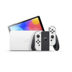 Nintendo Switch OLED Gaming Console White With White Joy Con