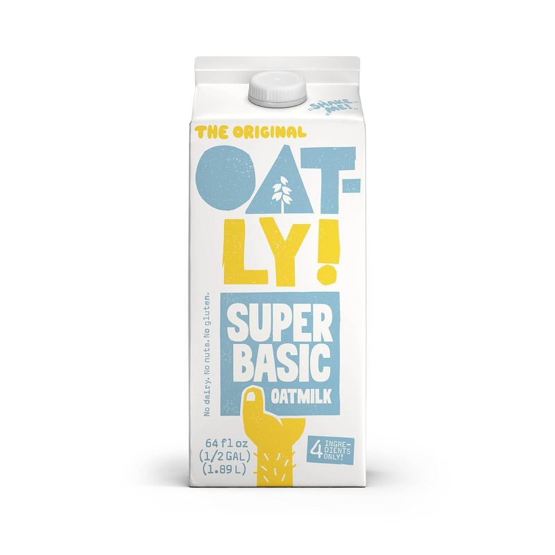 Oatly Oatmilk Super Basic - 64 oz, 1 of 8