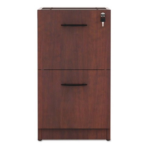 alera® valencia 2 drawer file cabinet locking - cherry : target