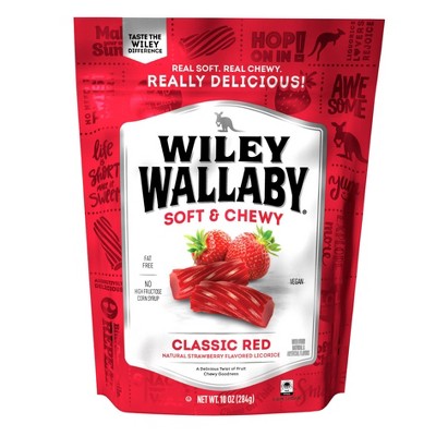 Wiley Wallaby Red Licorice - 10oz