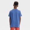Boys' Bluey Dance Mode Graphic Short Sleeve T-Shirt - Blue - 3 of 4