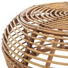 Jorah Round Coffee Table - Honey Brown Wash - Safavieh - 4 of 4