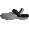 FOAMWALK Men's Comfy, Soft and Furry Solid Clogs with Faux Shearling Lining - Warm Light Fluffy Clogs for Men - 3 of 4