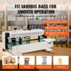 VEVOR Continuous Bag Band Sealing Machine, 0.24-0.47 in/6-12 mm Seal Width, Horizontal Band Sealer Machine with Digital Temperature Control, White - 4 of 4