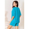I am a Fashion Junky Basic Bae Full Size Soft Rayon Half Sleeve Top and Shorts Set - 2 of 4