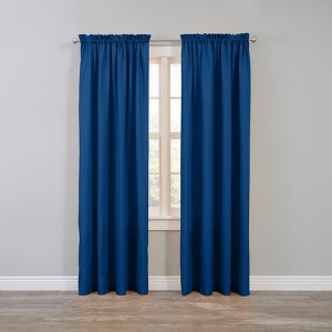 BrylaneHome BH Studio Microfiber Rod-Pocket Panel - 1 of 4