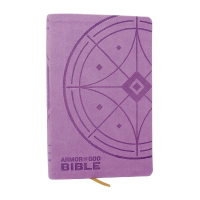 KJV Armor of God Bible, Purple Leathersoft (Children's Bible, Red Letter, Comfort Print, Holy Bible): King James Version - by  Thomas Nelson