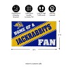 Evergreen Home of a Fan South Dakota State University 28" x 16" Woven PVC Indoor Outdoor Doormat - 2 of 4