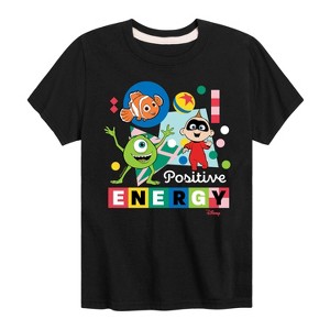 Boys' - Disney - Positive Energy Short Sleeve Graphic T-Shirt - 1 of 4
