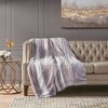 60"x70" Oversized Marselle Faux Fur Throw Blanket - Madison Park  - image 2 of 4