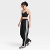 Women's Piped Mid-Rise Track Pants - JoyLab™ - image 3 of 4