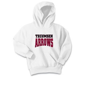 Kids Tecumseh High School ARROWS Name Classic Fleece Hoodie Sweatshirt ...