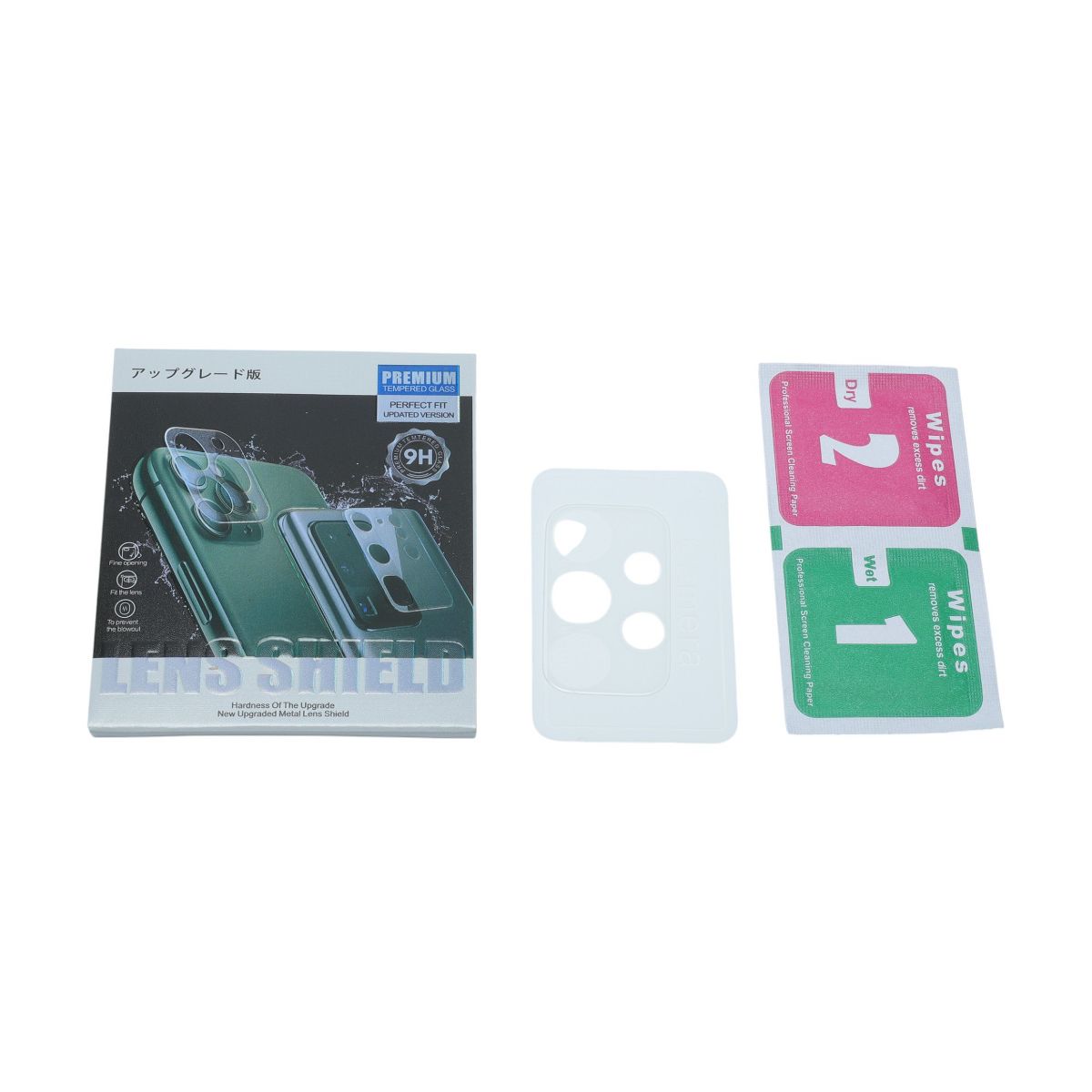 Unique Bargains Phone Lens Cover 9H Glossy Camera Lens Protector Glass Clear - thumbnail 4