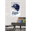 MLB Tampa Bay Rays - Drip Helmet 22 Poster