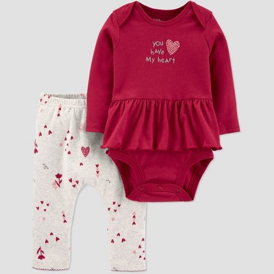 carters valentines baby girl