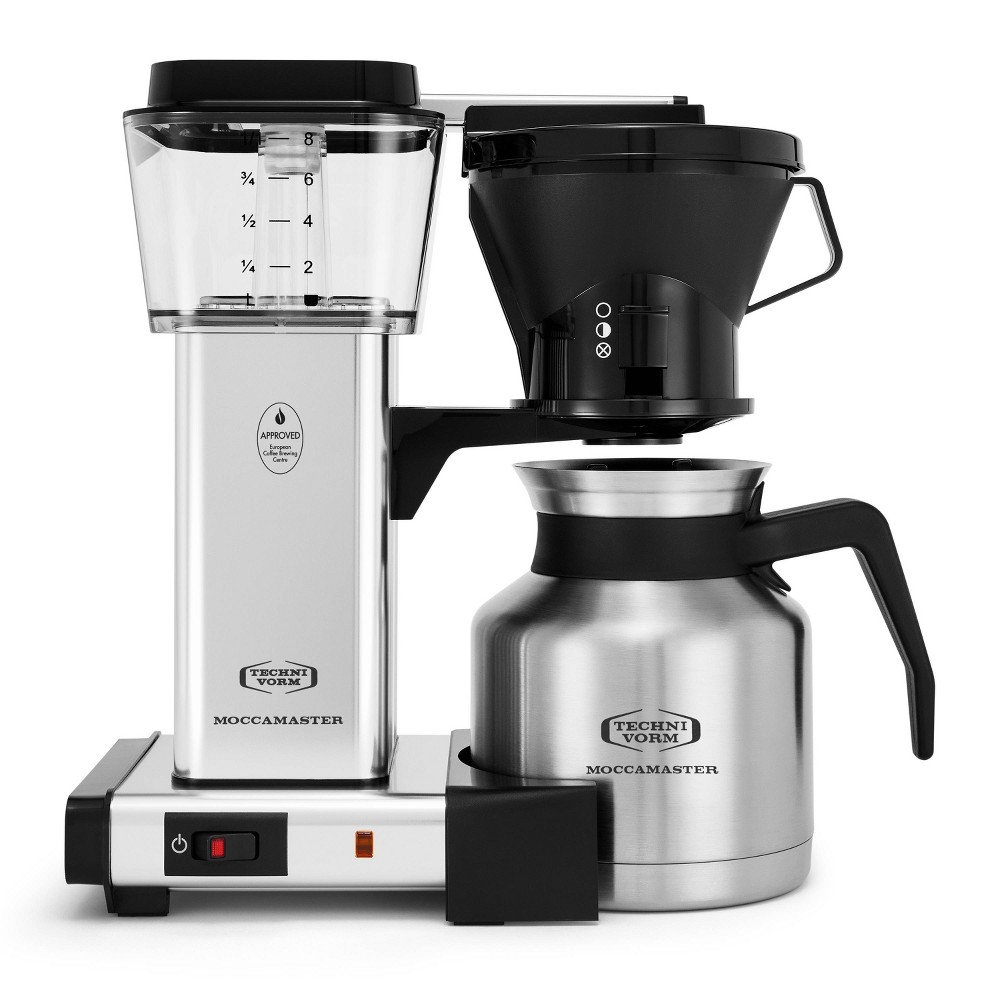 Technivorm Moccamaster 8c KBTS Drip Coffee Maker Polished Silver