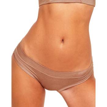 Adore Me Women's Cinthia Thong Panty Xl / Brick Dust Brown. : Target