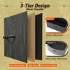 Fabric Dresser 8 Drawers, Tall Storage Chest Tower for Bedroom, Closet, Living Room, Hallway, Space-Saving Organizer Unit - 4 of 4