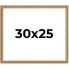 PosterPalooza | 30x25 Wood Antique Frame with UV Acrylic, 4 Finishes: Bronze, Gold, Silver, and Black - 2 of 4
