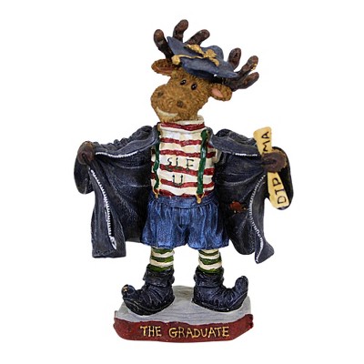 Boyds Bears Resin 5.5 Inch Magna Q Elfinmoose Grad Folkstone Moose ...