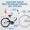 KaZAM Co-Pilot Bike Trailer - 20 Inch Bike Trailer w/ Adjustable BMX Stem & Handlebar - Lightweight Aluminum Frame - Perfect for Family Rides - 3 of 4