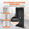 VEVOR Shower Niche Ready for Tile 16" x 32", Double Shelf Organizer, Square Corners Wall-inserted Niche Recessed, Black - 4 of 4