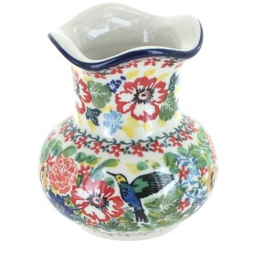 Blue Rose Polish Pottery 968 Ceramika Artystyczna Bud Vase - 1 of 1