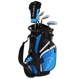 Aspire Junior Plus Premium Right Hand Golf Club Set for Children, Kids - 1 of 4