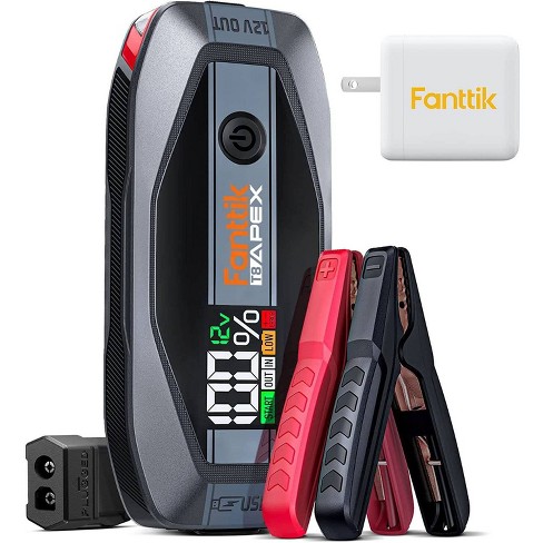 Fanttik T8.k Apex 2000 Ampselective Jump Starter Gray : Target