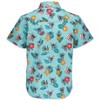 Disney Lilo & Stitch Mickey Mouse Lion King Simba Hawaiian Blue Button Down Shirt Little Kid to Big Kid - 3 of 4