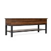 Taylor & Logan Willard Farmhouse Entryway Bench Seat with Hidden Storage - 4 of 4