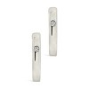 SHINE by Sterling Forever Arlet Hoops - 3 of 4