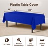 Crown Premium Quality Plastic Tablecloth Disposable - 4 of 4
