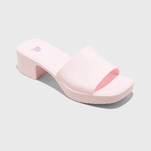 Women's Macy Mule Heels - Wild Fable™ Pink 5 : Target