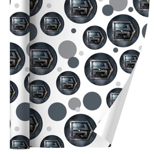 Justice League Movie Logo Gift Wrap 30" x 72" - 1 of 4